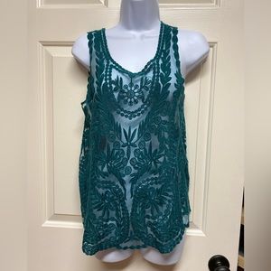 Lace tank